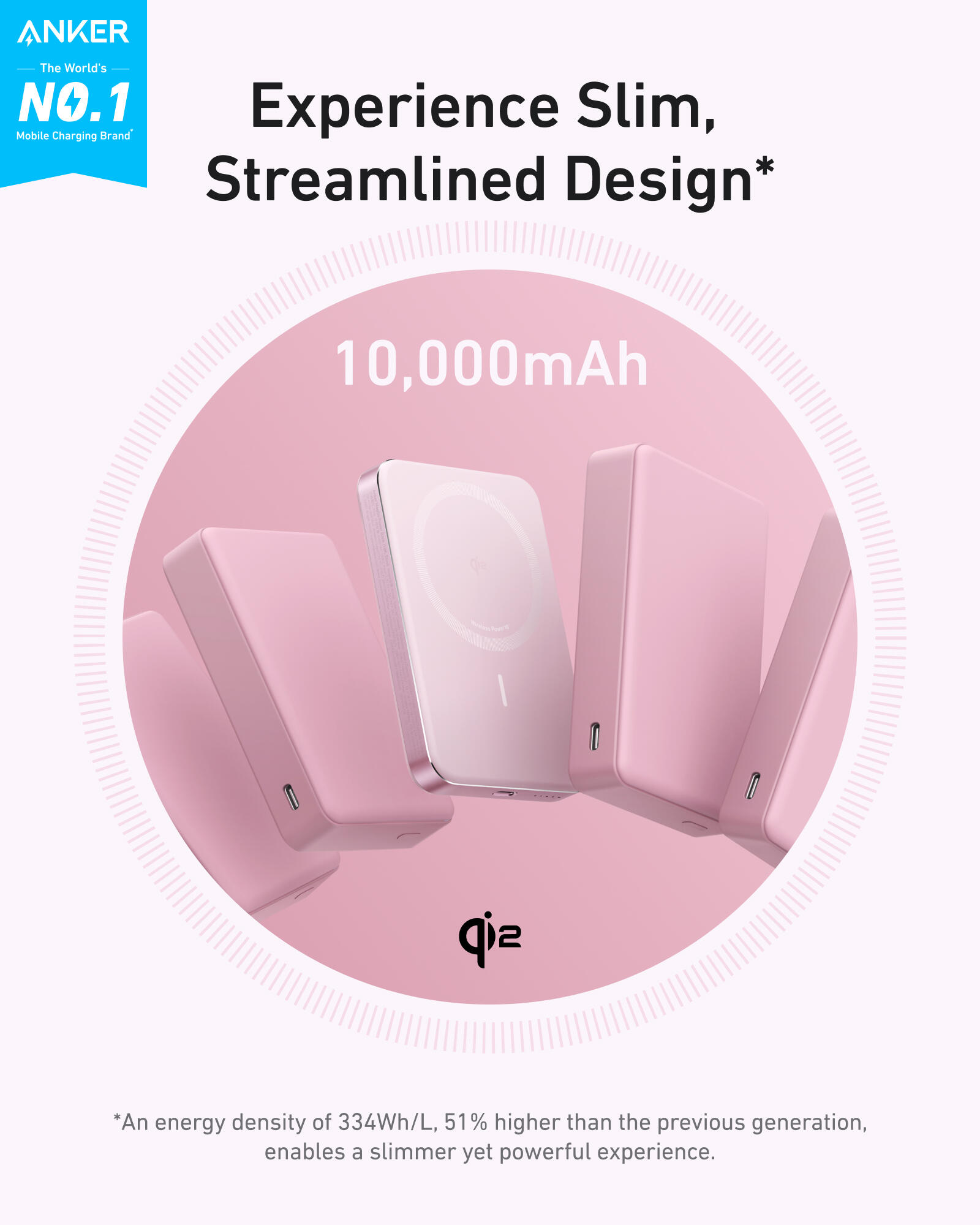Anker MagGo Power Bank (10K, Slim) A1664