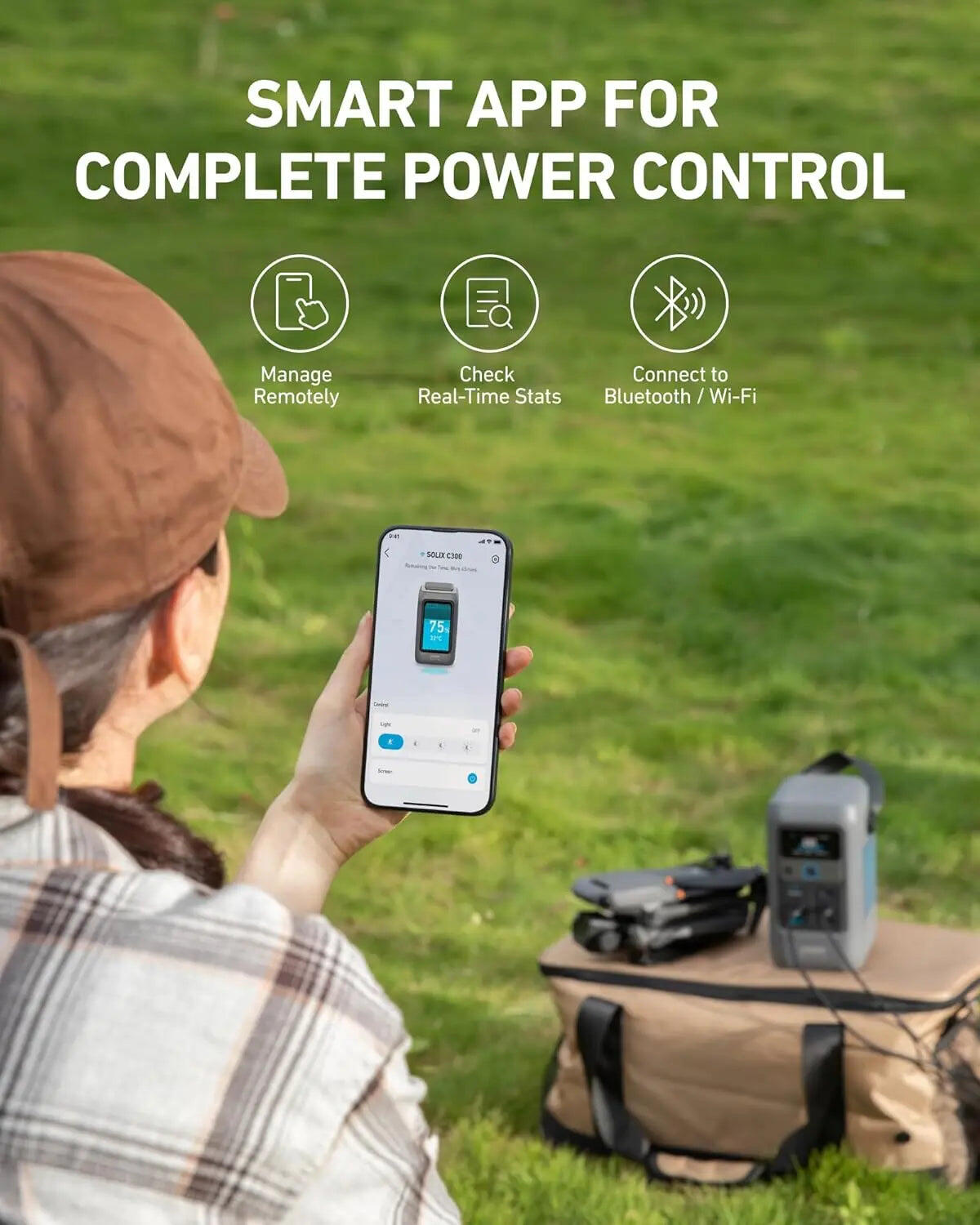 Anker SOLIX C200 DC Portable Power Station 60,000mAh (192Wh) 200W