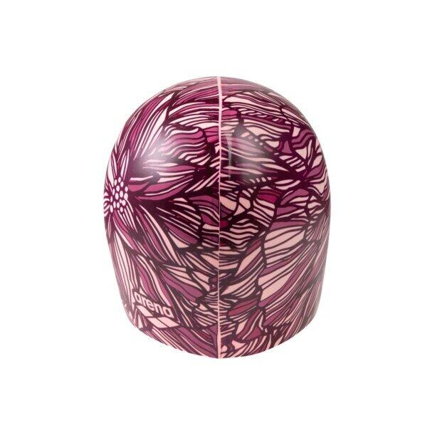 Bonnet De Bain Arena Print 2 – Silicone Unisexe, Motif Original, Bord Renforcé, Anti-chlore