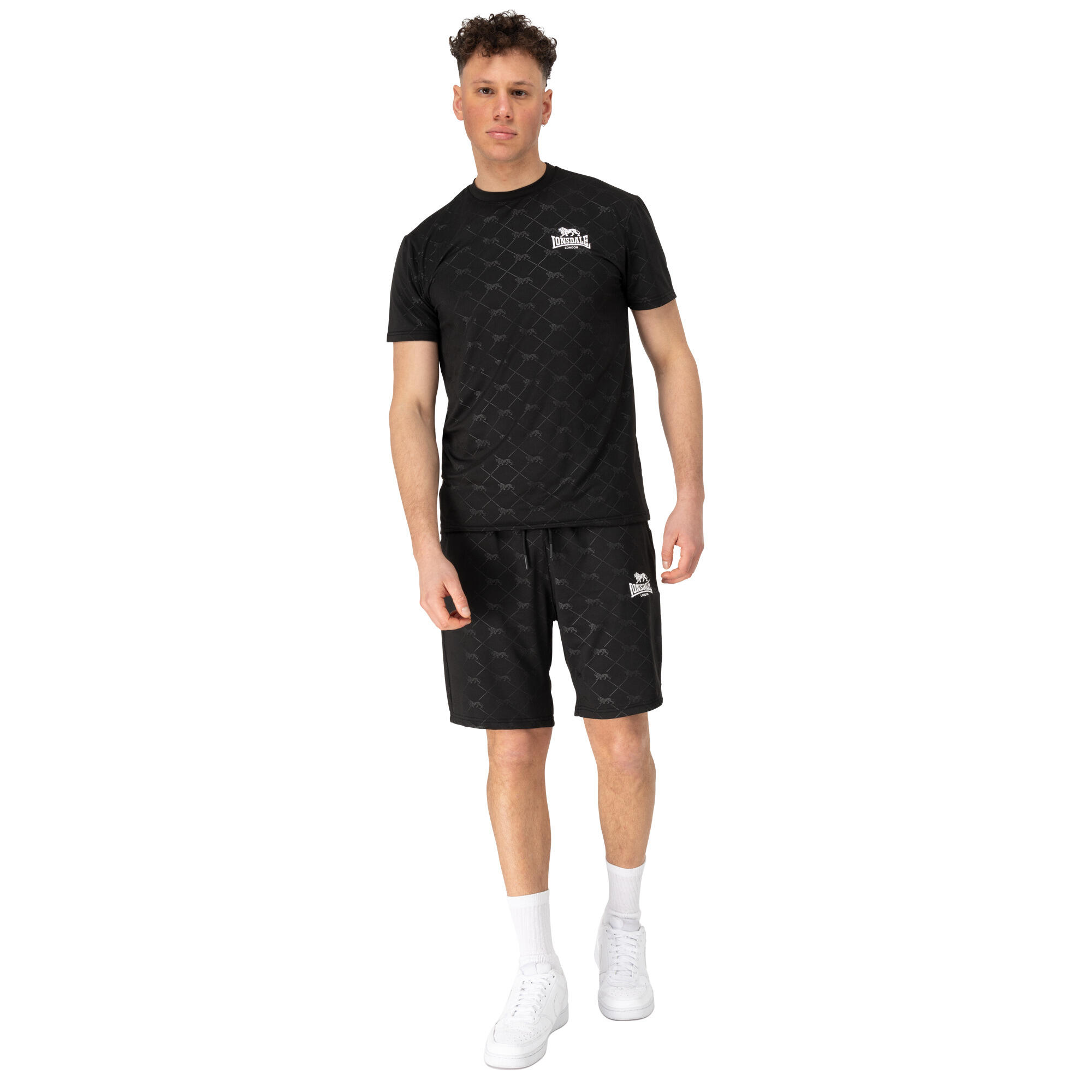 T-shirt en shortset Lonsdale Regular Fit Prestwood 3/7