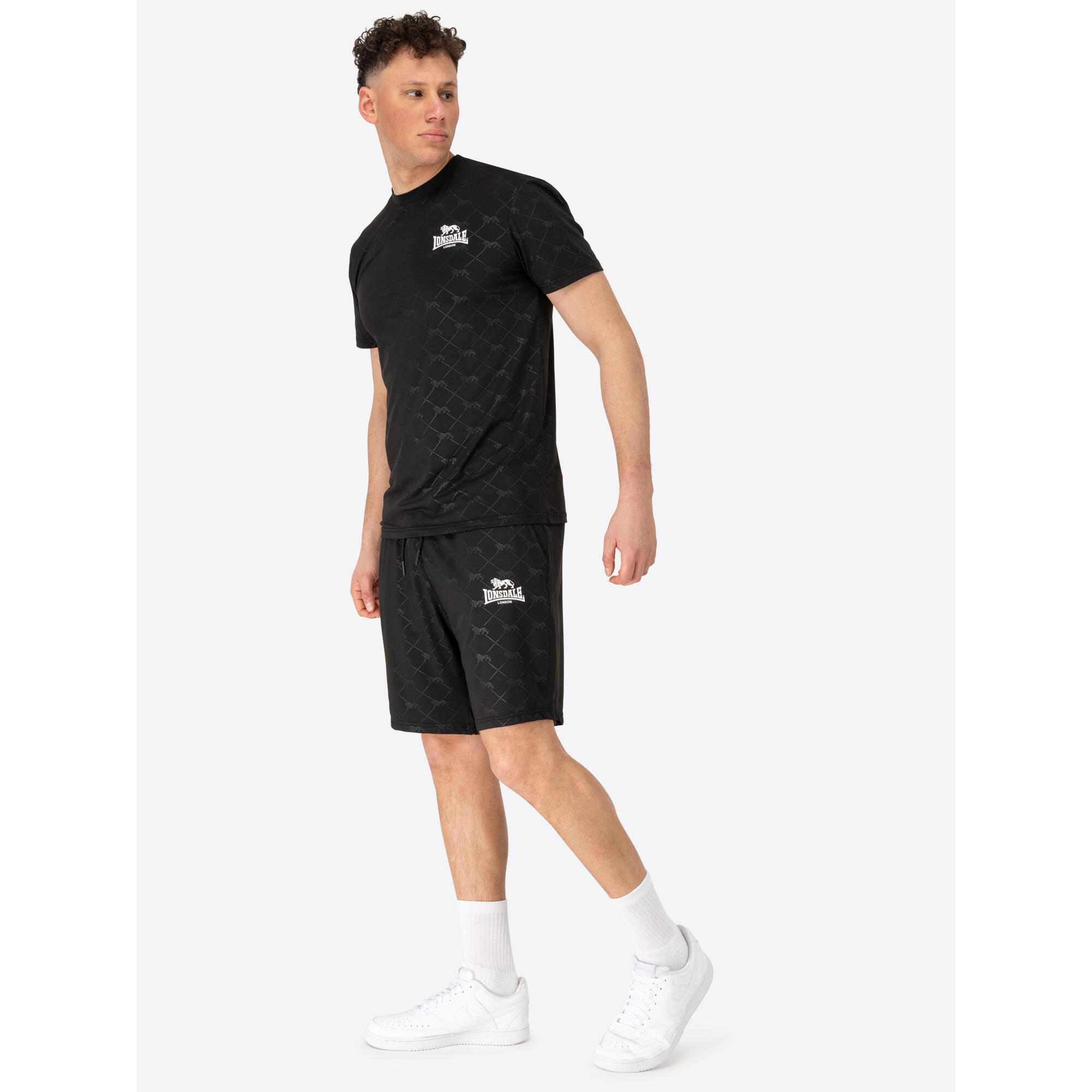 T-shirt en shortset Lonsdale Regular Fit Prestwood 2/7