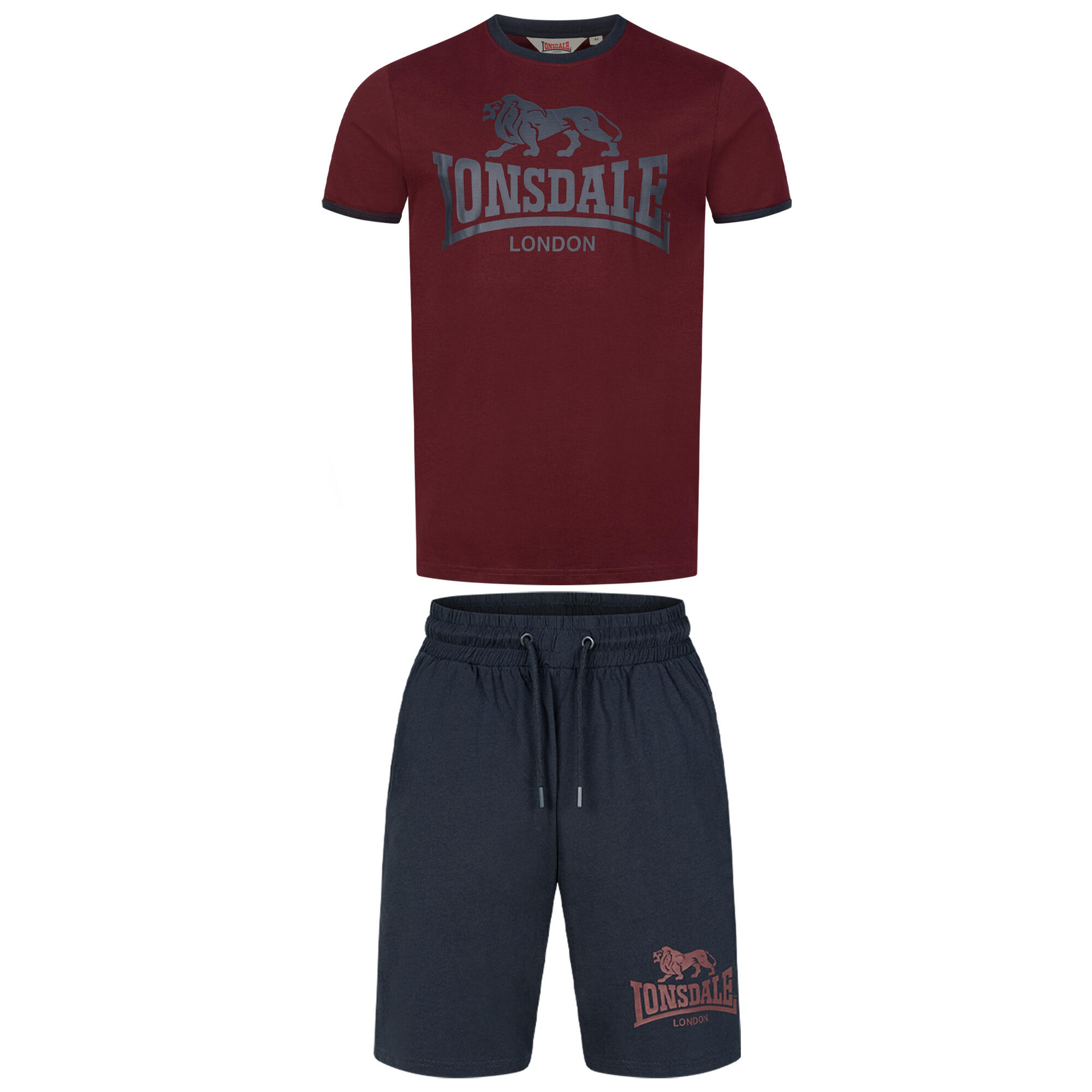 Conjunto de t-shirt e calções Lonsdale Maist 3/7