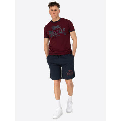 Lonsdale heren t-shirt & shortset regular fit mijn