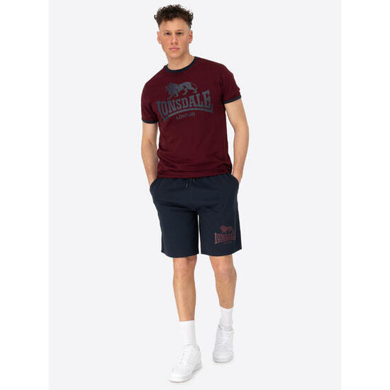 Ensemble t-shirt & shorts Lonsdale Maist