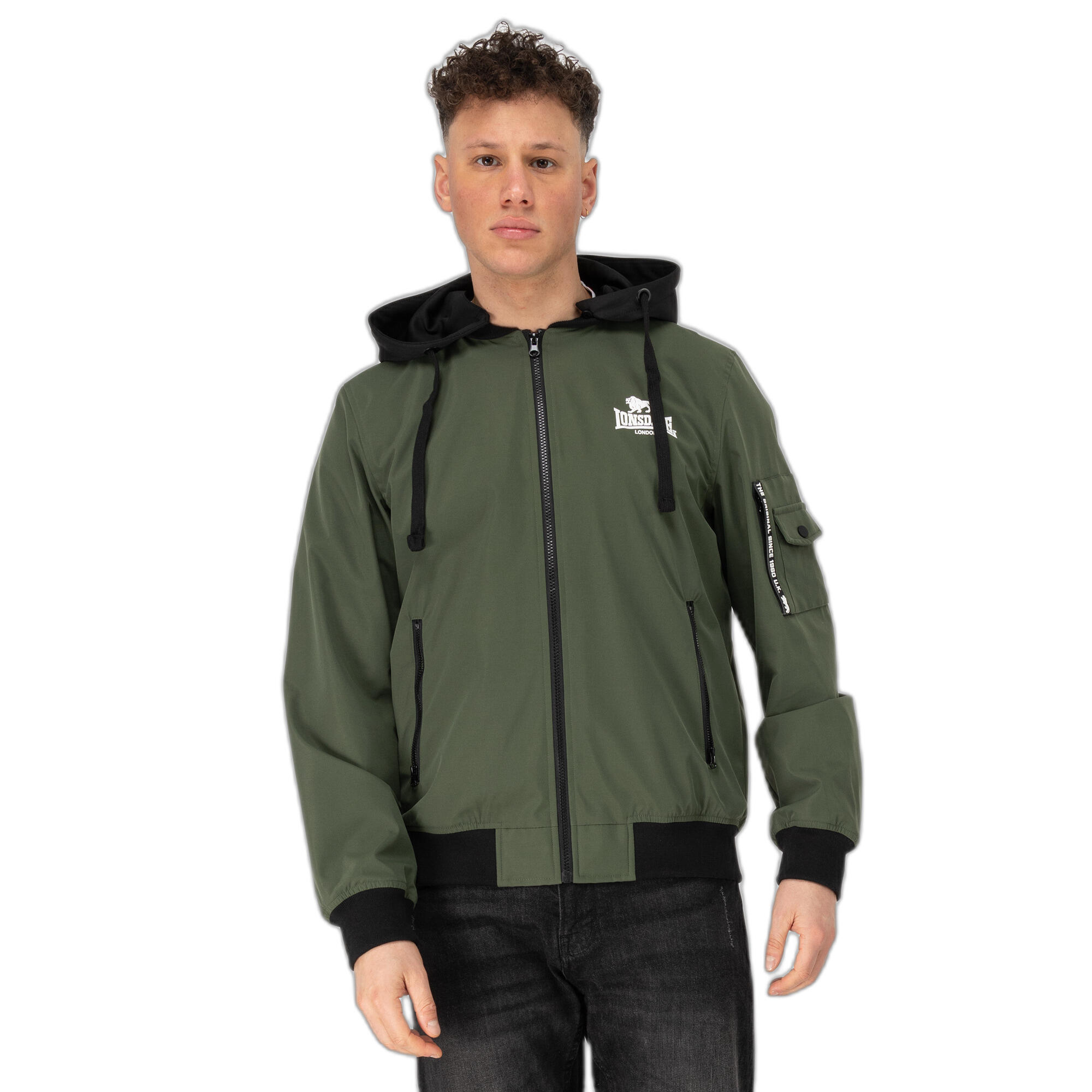 Bomber mit Kapuze Lonsdale Shalford 3/6