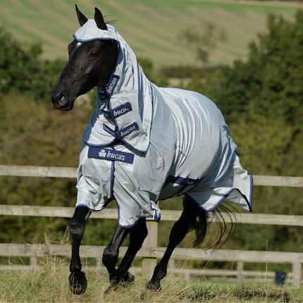 Fliegendecke für Pferde Bucas Buzz-Off X