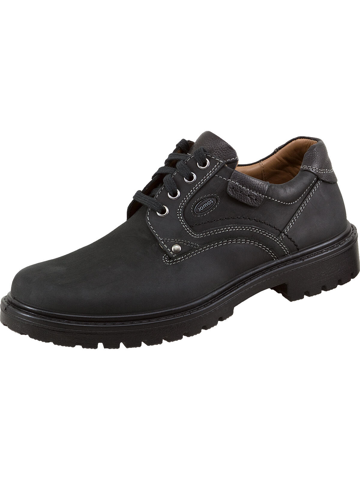 Jomos schwarz Schnürschuh Gr. 40 2/3