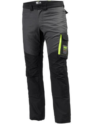 HELLY HANSEN vestiario Pantaloni da lavoro Aker neri/grigio scuro