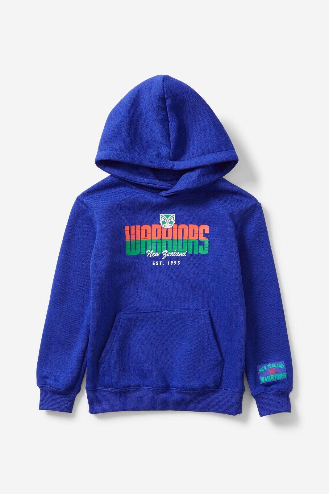 NRL Collegiate Hoodie - New Zealand Warriors - Youth - Kids - Jumper
