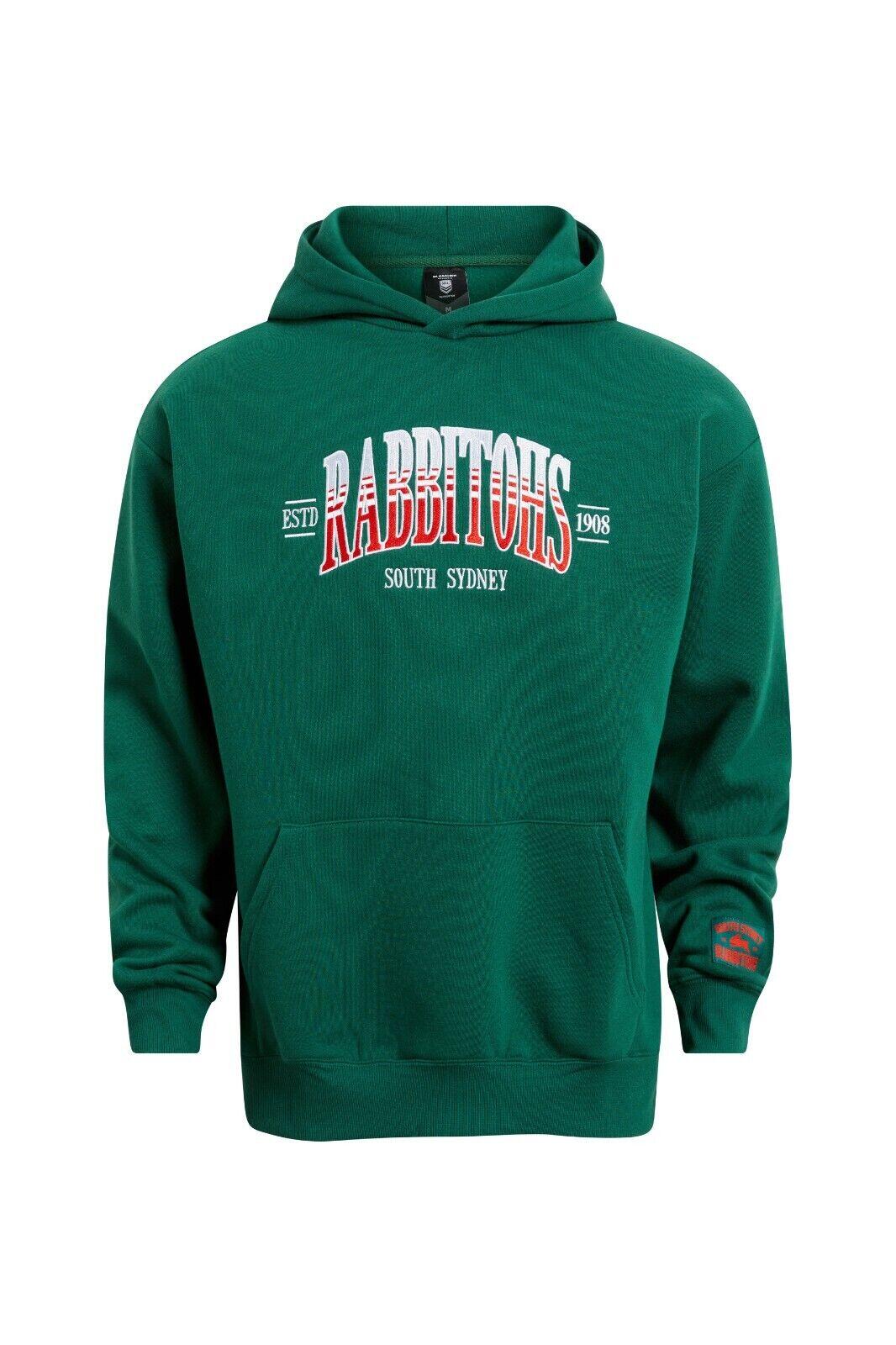 NRL Banner Hoodie - South Sydney Rabbitohs - Adult - Mens - Hoody - Jumper