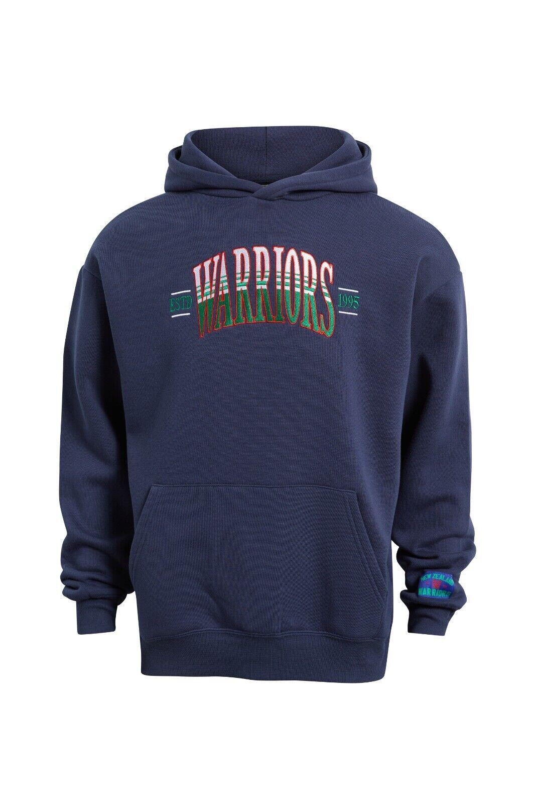 NRL Banner Hoodie - New Zealand Warriors - Adult - Mens - Hoody - Jumper