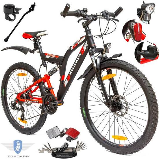 Rower Męski Górski 26 MTB Tarcze Damski Amortyzacja Oświetlenie Młodzieżowy