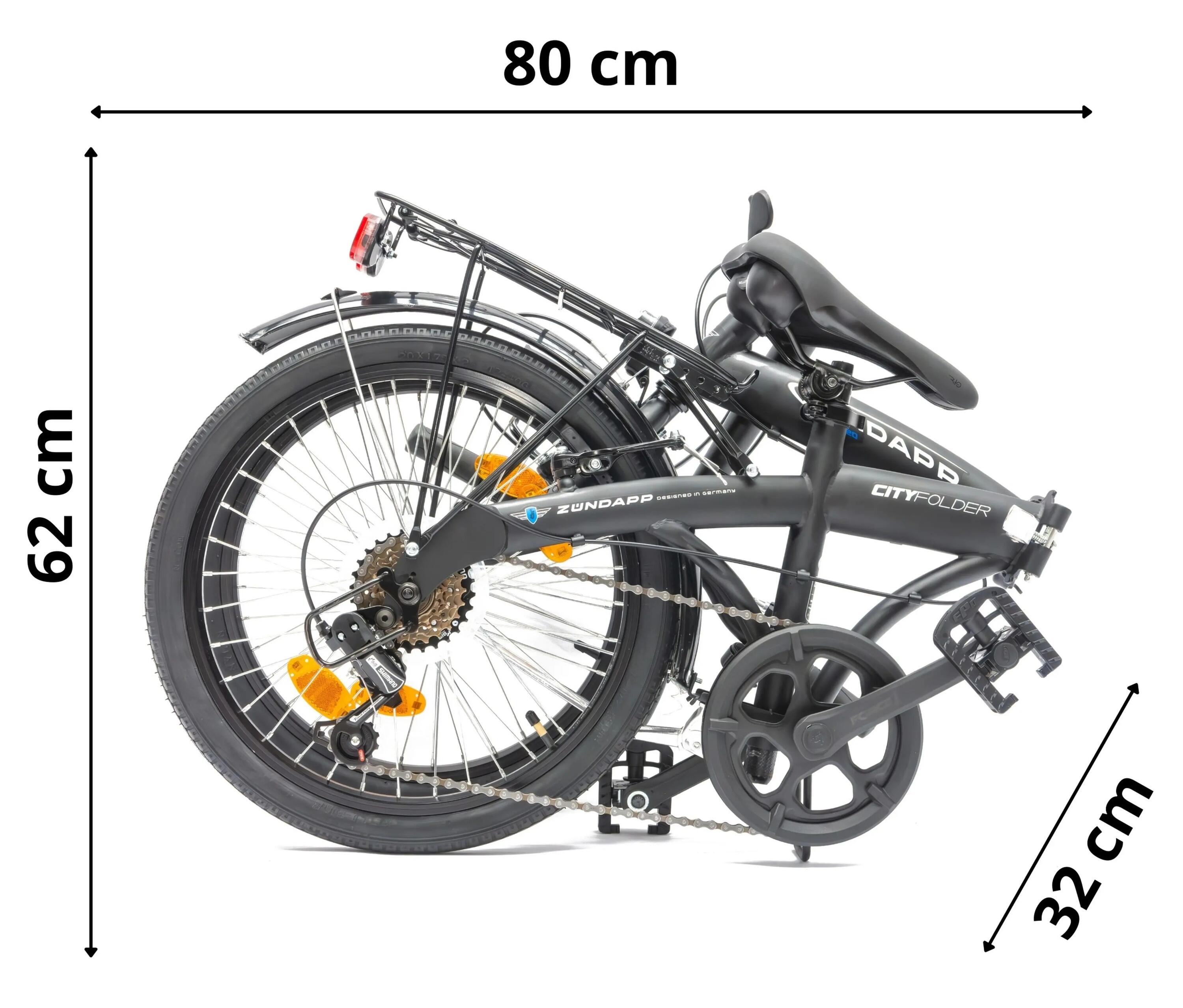 Rower Składany Zündapp ZF20 City Folder Koła 20" 4/7