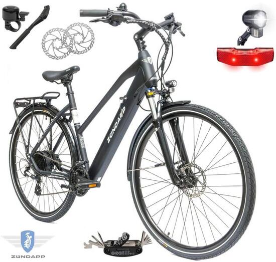 Rower Elektryczny Trekkingowy Zündapp Z810 Koła 28