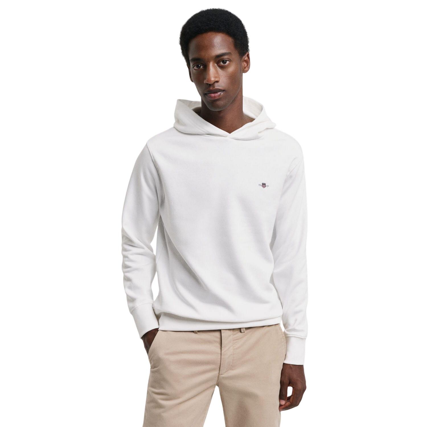 Gant Mens Archive Shield Embroidered Regular Hoodie