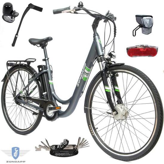 Rower Elektryczny Miejski Zündapp Green 3.7 Koła 28