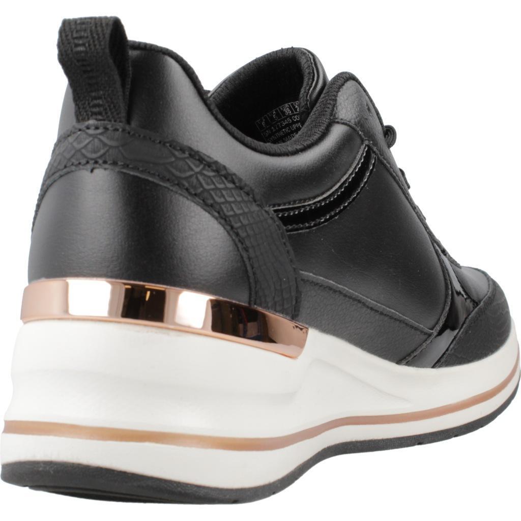 SKECHERS Dames BILLION 2 FINE SHINE Sneakers Zwart 3/5