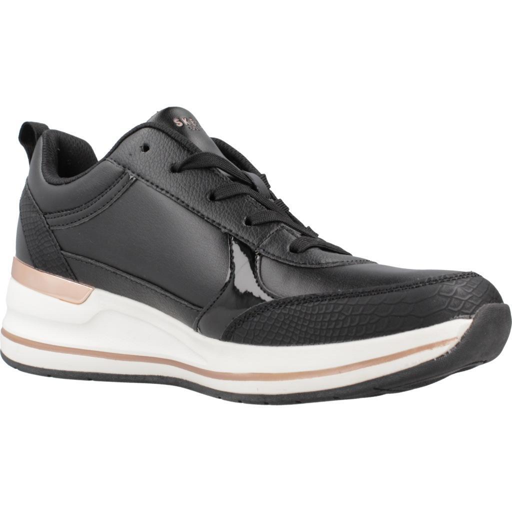 SKECHERS Dames BILLION 2 FINE SHINE Sneakers Zwart 5/5