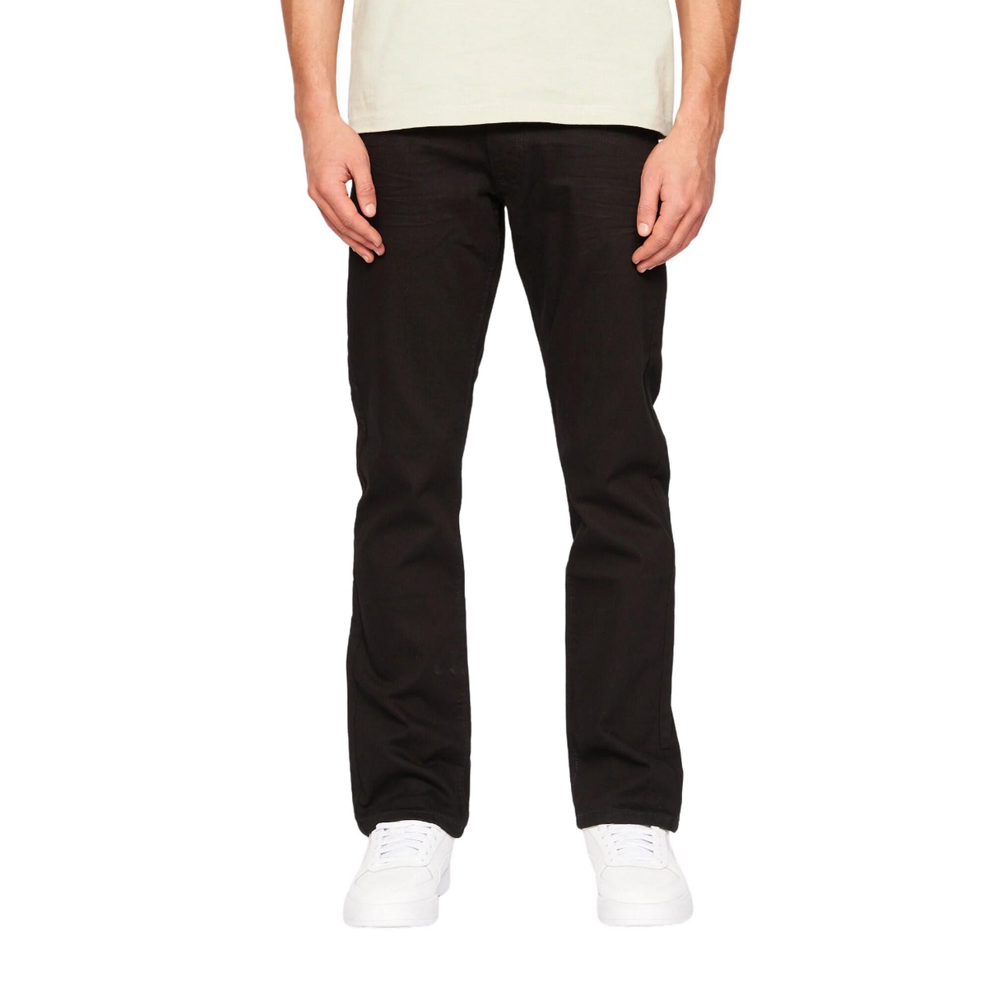 Crosshatch Mens Cadman Straight Jeans
