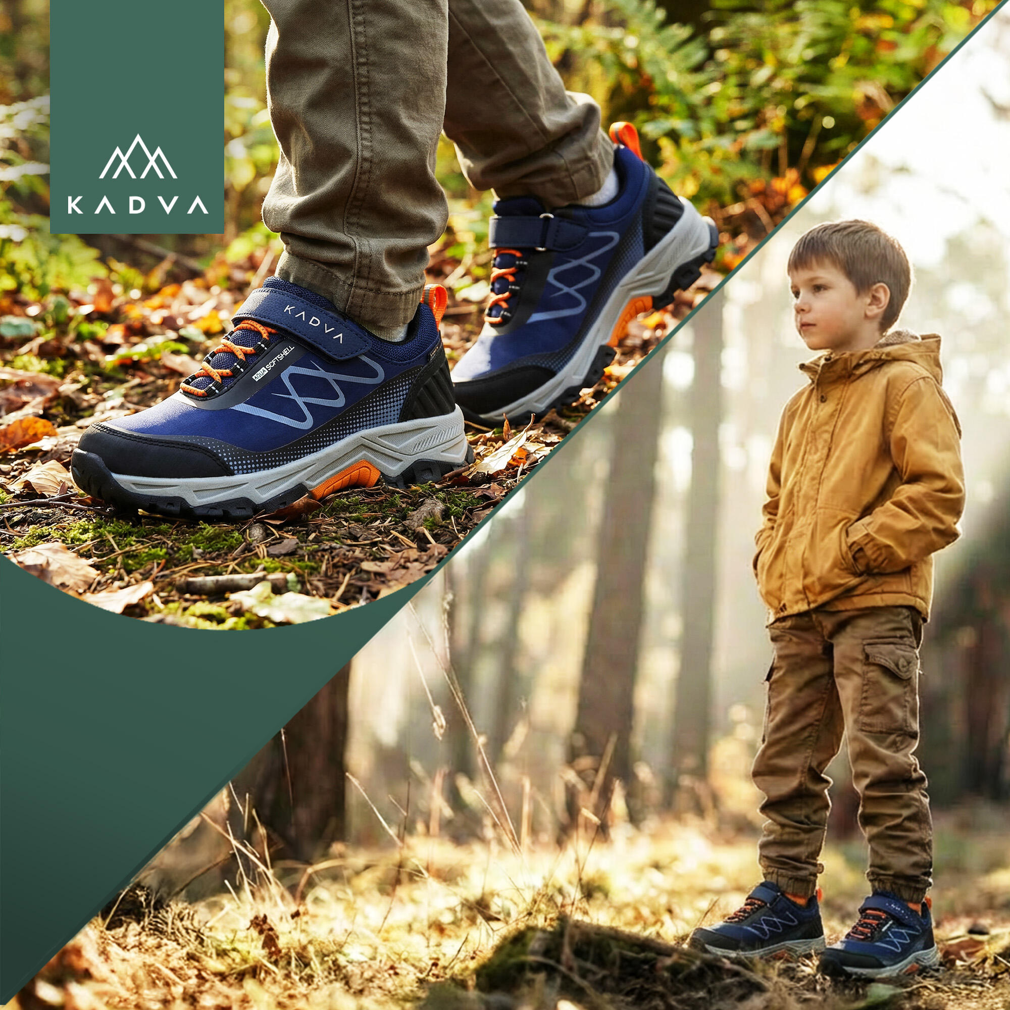 Botas de trekking infantiles Kadva Rocky Trail Low WaterProof Softshell 6/6