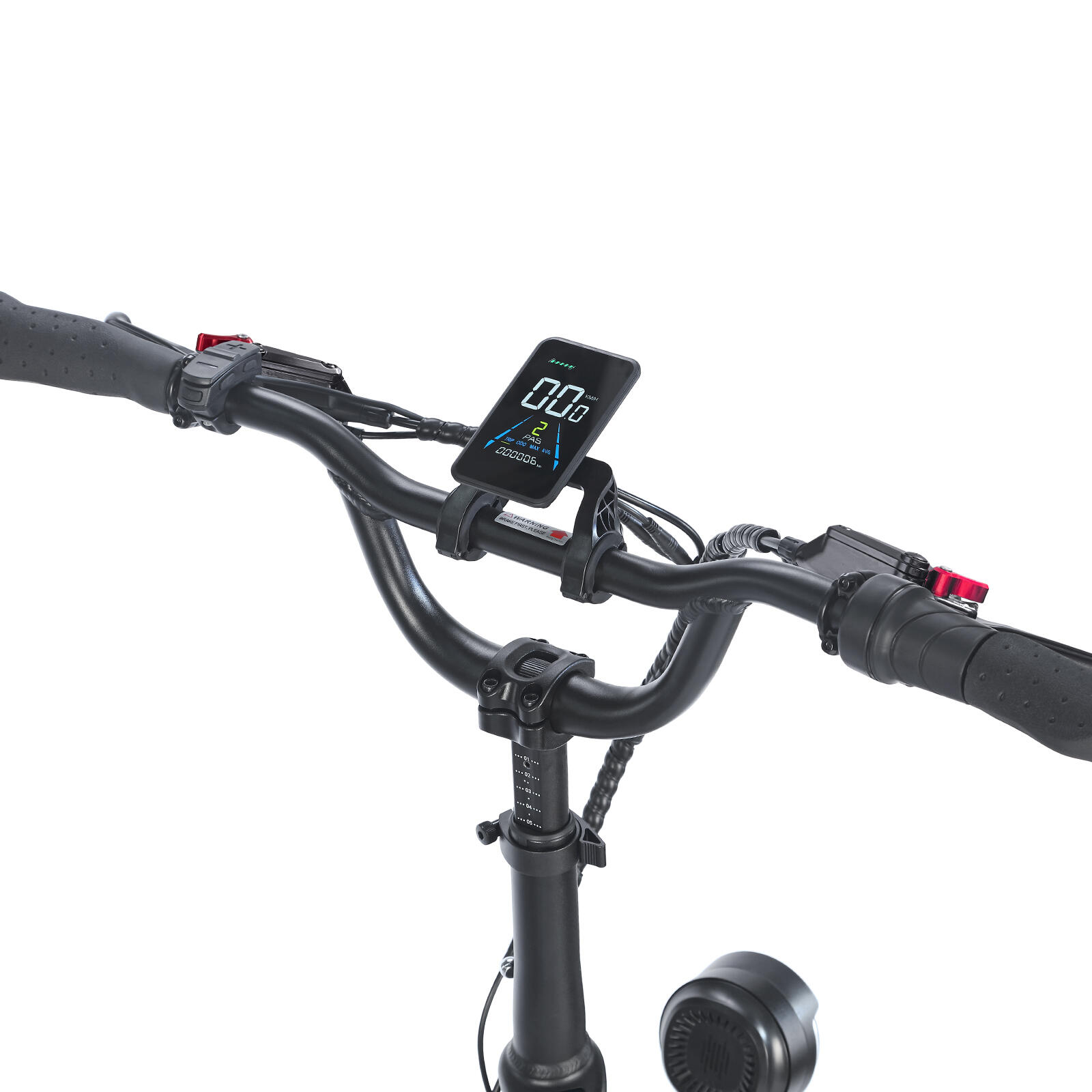 Triciclo Elétrico de Carga Dobrável Fafrees F20 Mate com Bateria de 48V 20Ah 6/7