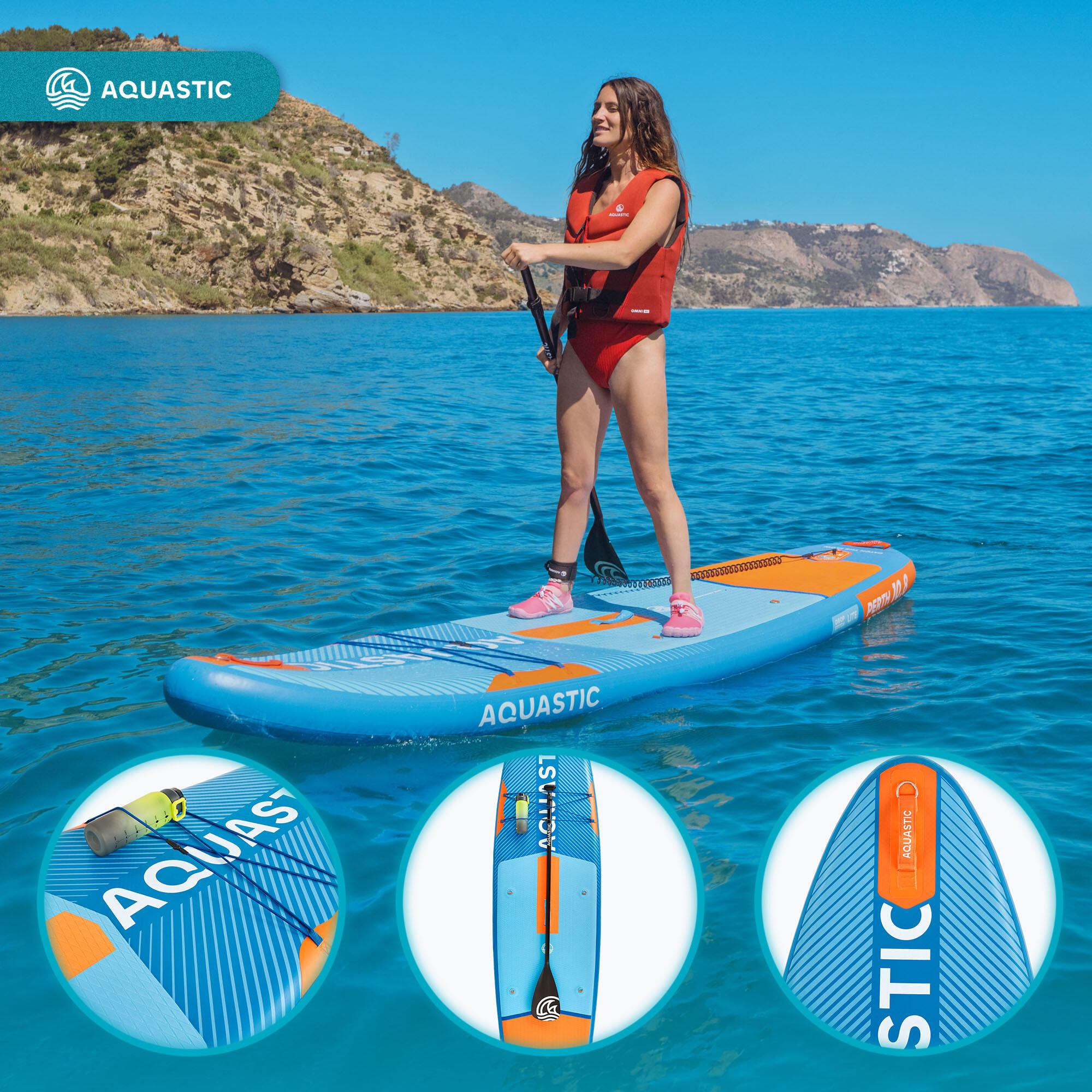 Tavola SUP AQUASTIC Perth 10'8" 3/7
