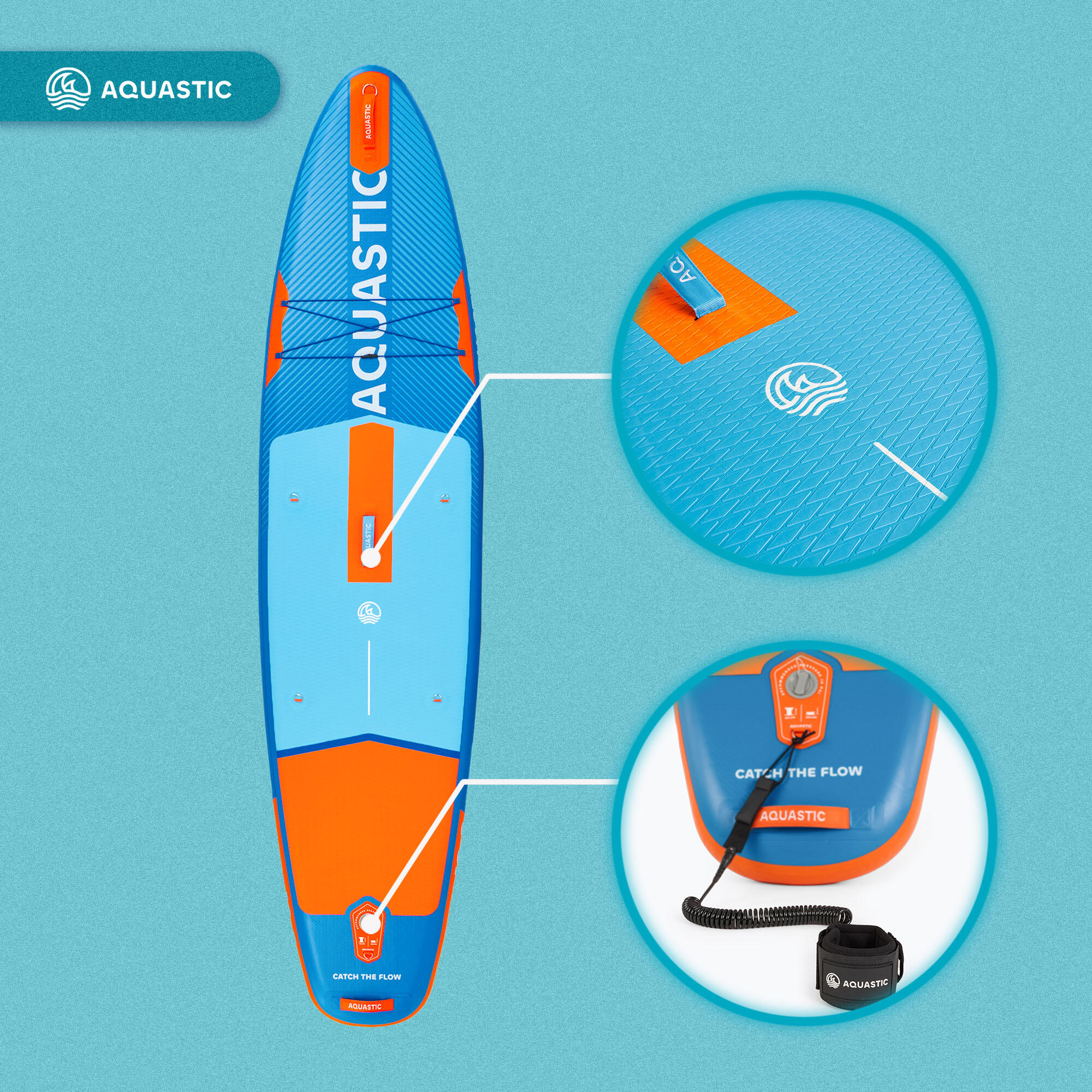 Tavola SUP AQUASTIC Perth 10'8" 5/7