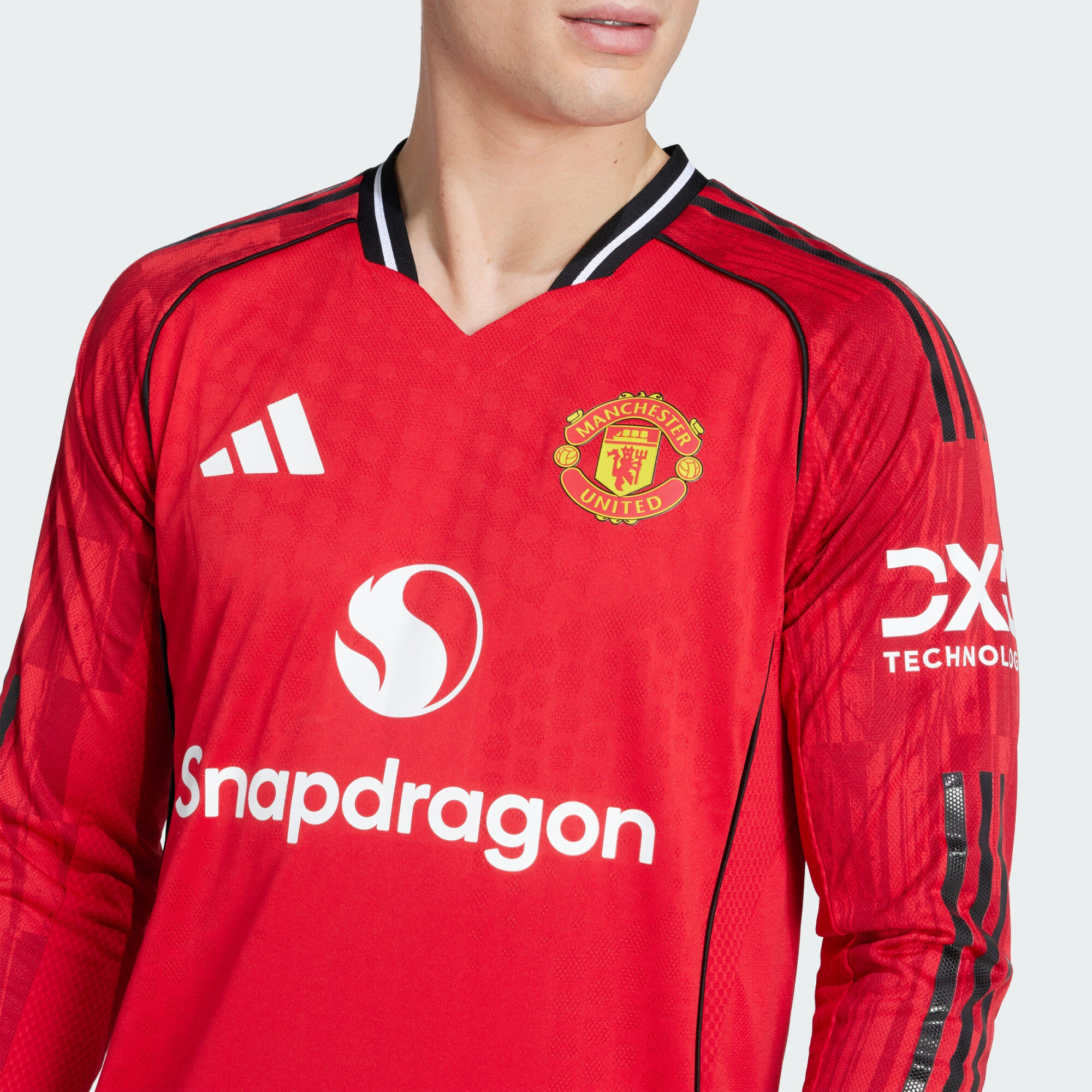 Autentický domácí dres s dlouhým rukávem Manchester United 25/26 5/7