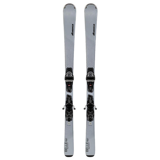 Narty damskie NORDICA BELLE 73 ST (SlalomTurn) + wiązania MARKER TLT 10 GRIPWALK