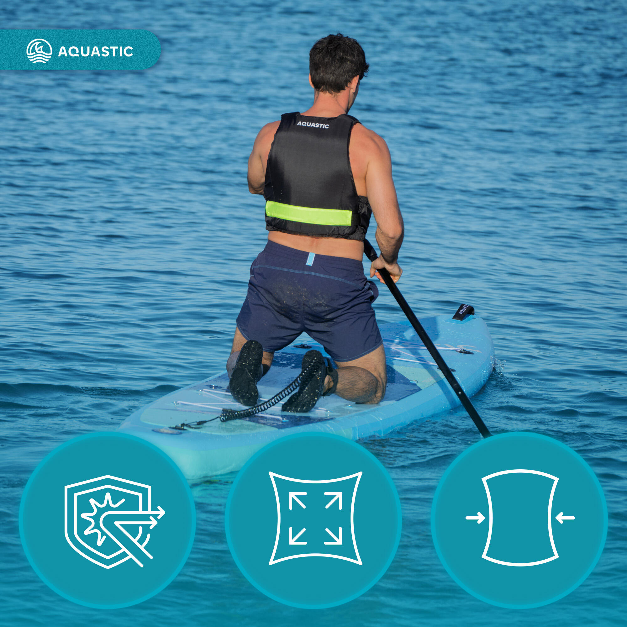 Colete salva-vidas AQUASTIC Active 50N 7/7