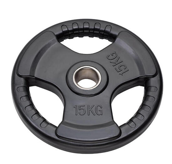 Disco Ghisa Gommato Olimpionico Foro Ø50mm per Palestra E Home Gym da 1.25 A 25