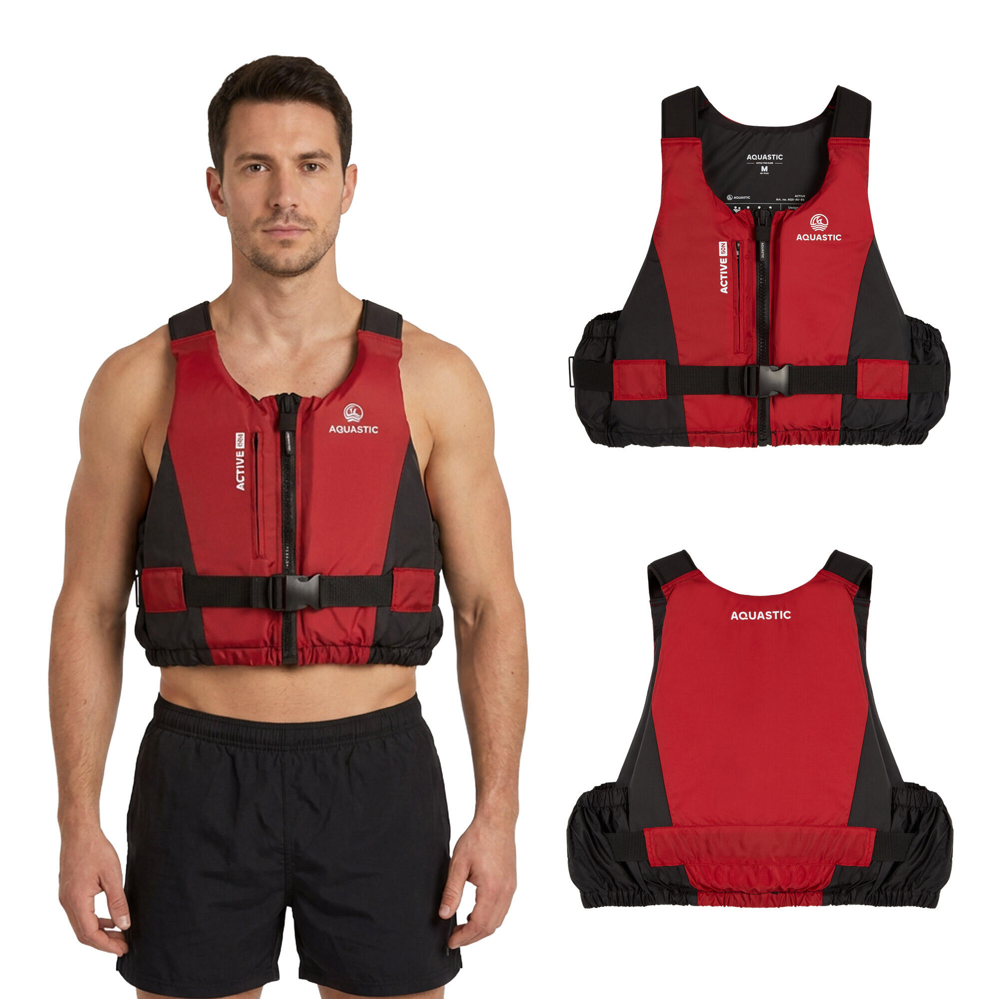 Colete salva-vidas AQUASTIC Active 50N 1/7