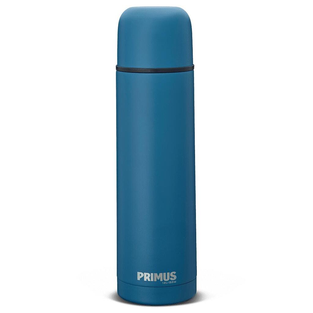 1L Stainless Steel Insulated Vacuum Flask with Cup for Camping Classic Light