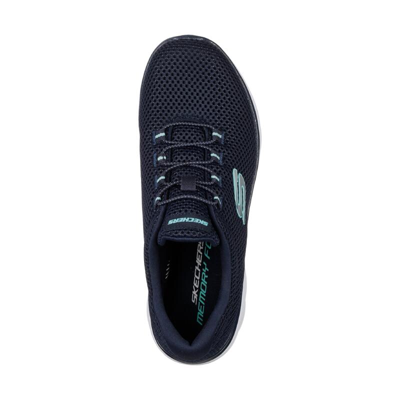 Pantofi sport Skechers Summits-Quick Lapse, bleumarin-albastru deschis 39