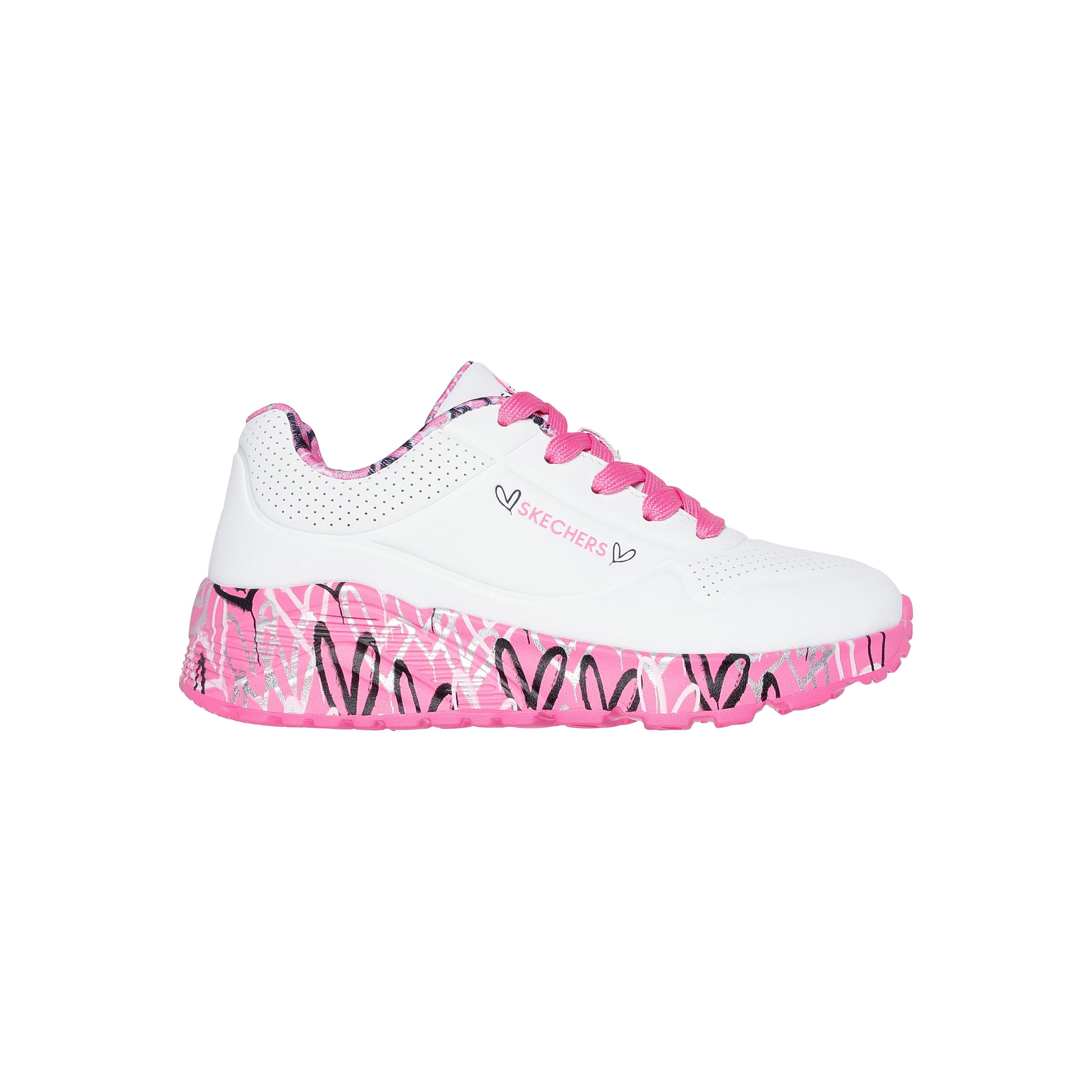 Basket Basse à Lacets Skechers Juniors Uno Lite-Lovely Luv - Enfant 2/5