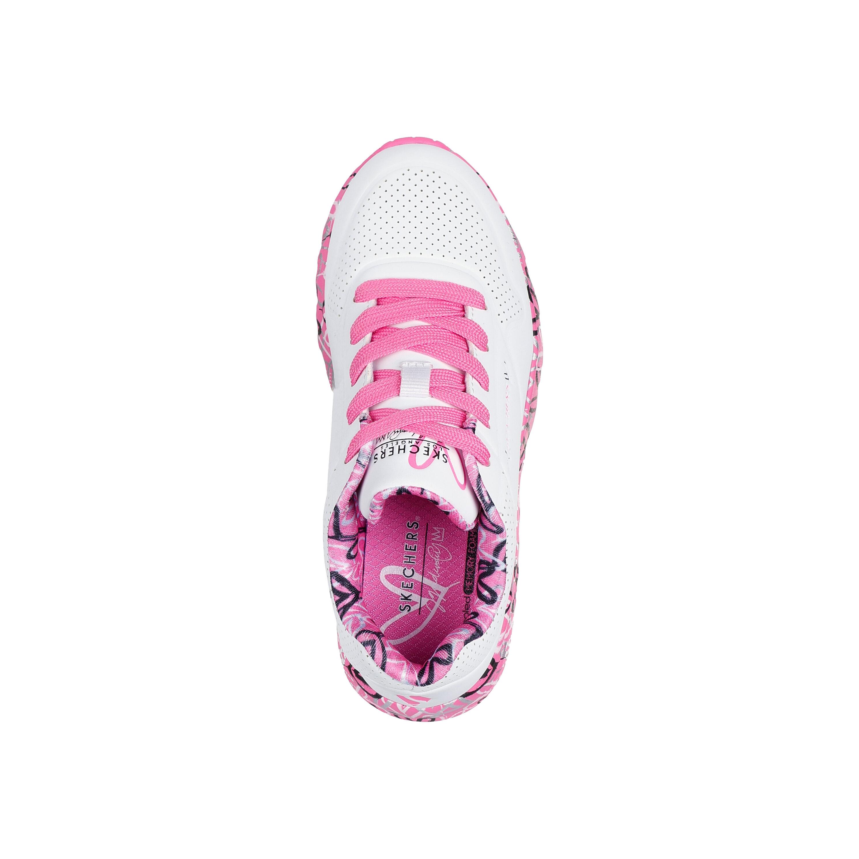 Basket Basse à Lacets Skechers Juniors Uno Lite-Lovely Luv - Enfant 5/5