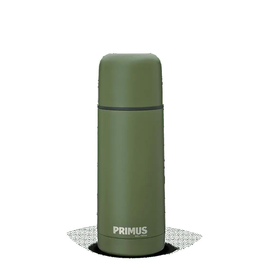 Classic Light Vacuum Flask 0.5 L, double-wall insulated, screw-on cap