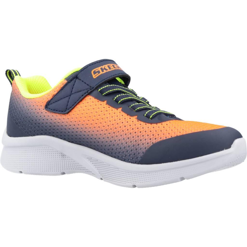 Baskets Skechers Modèle Microspec-zorva Couleur Orange 5/5