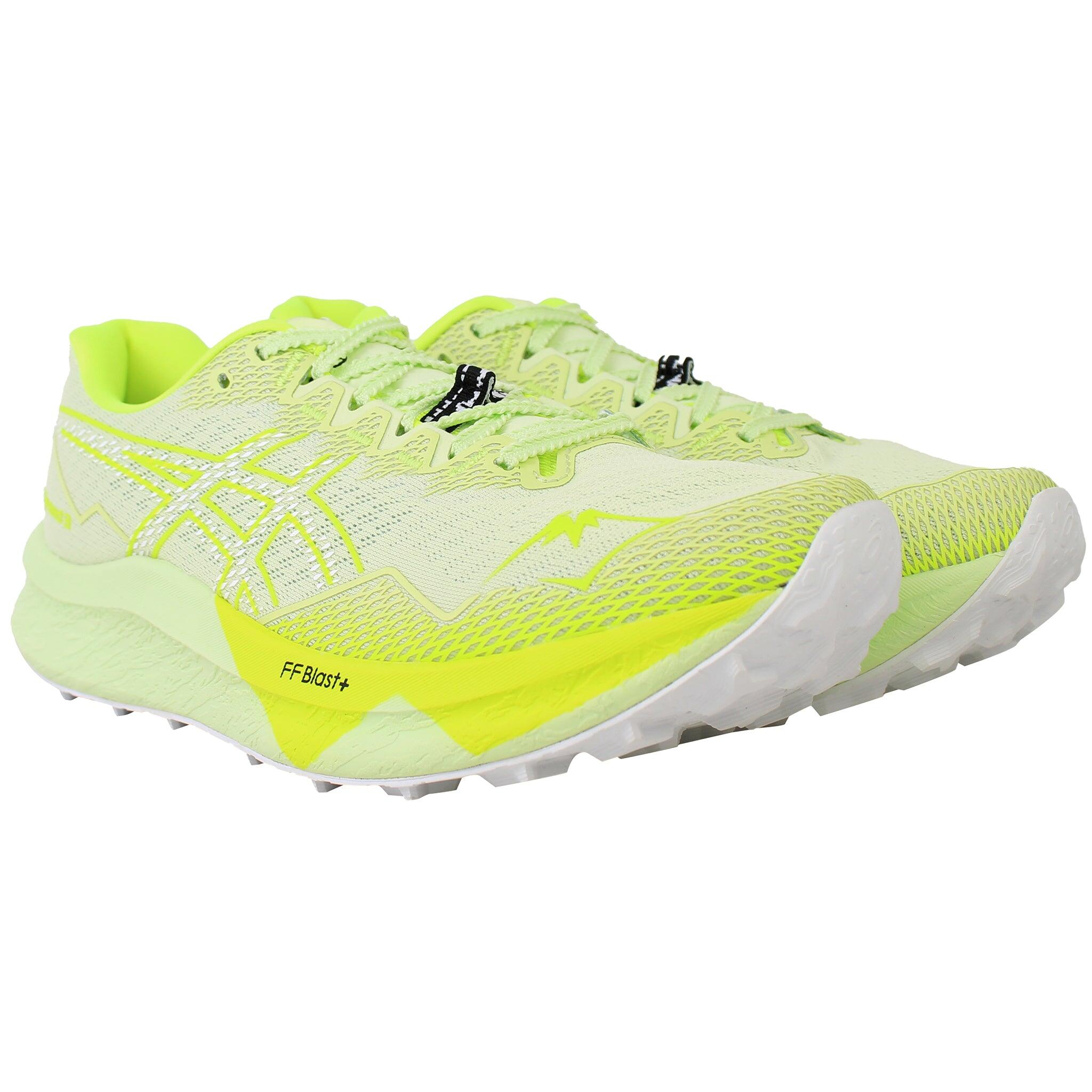 Chaussures de trail ASICS Fujispeed 3 Vert/Jaune 2/5