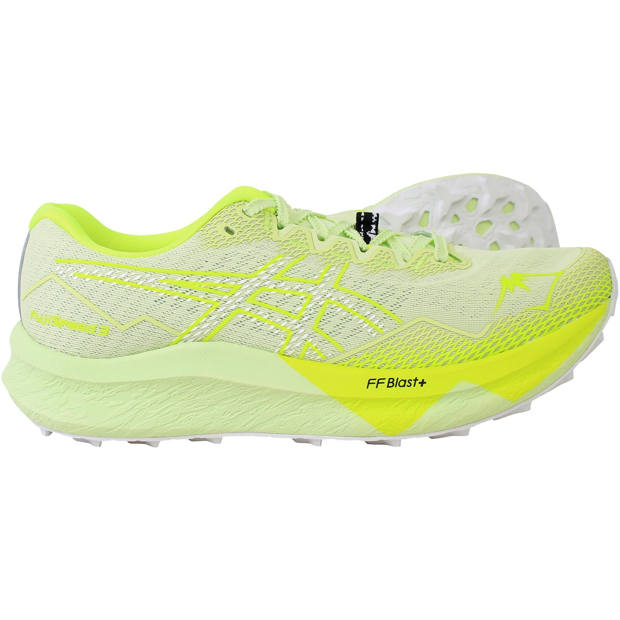 Chaussures de trail ASICS Fujispeed 3 Vert/Jaune 4/5