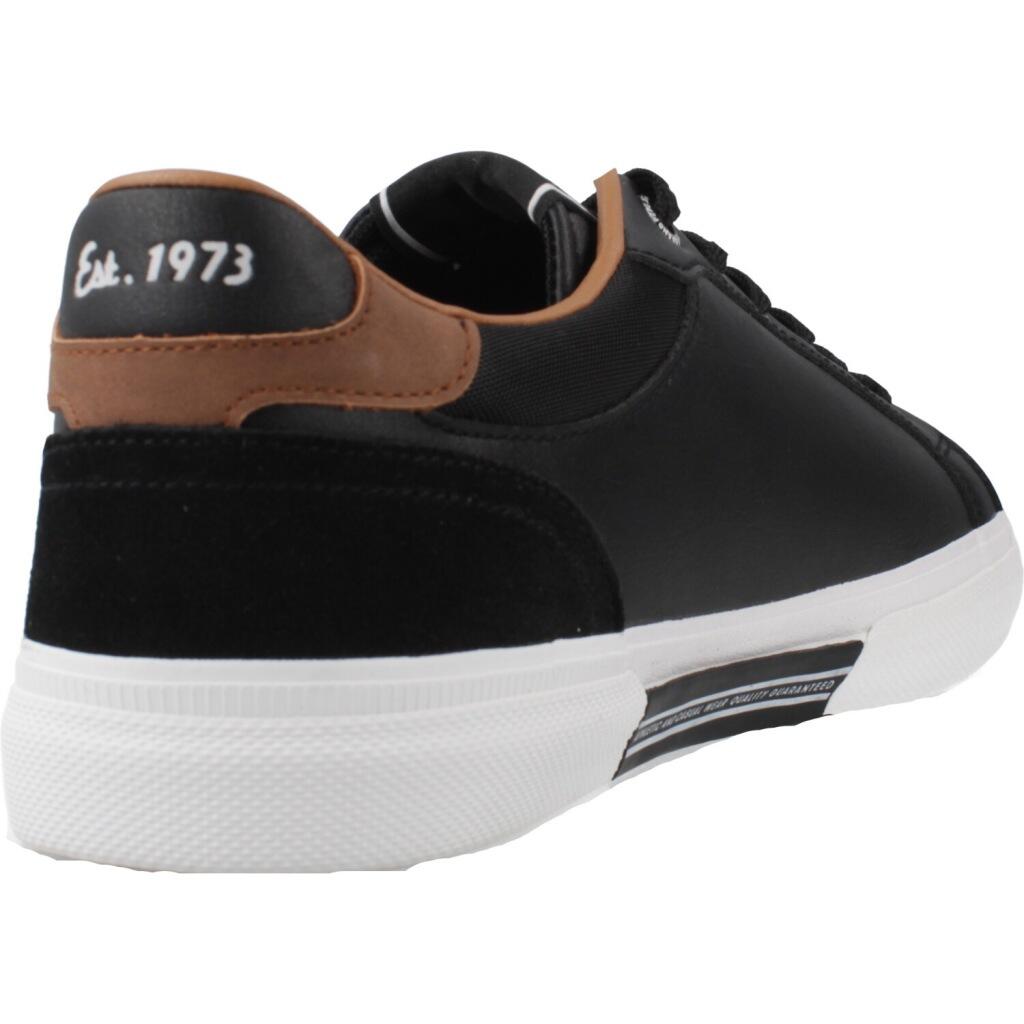 Scarpe Da Ginnastica Pepe Jeans Modello Kenton Court M Colore Nero 3/6