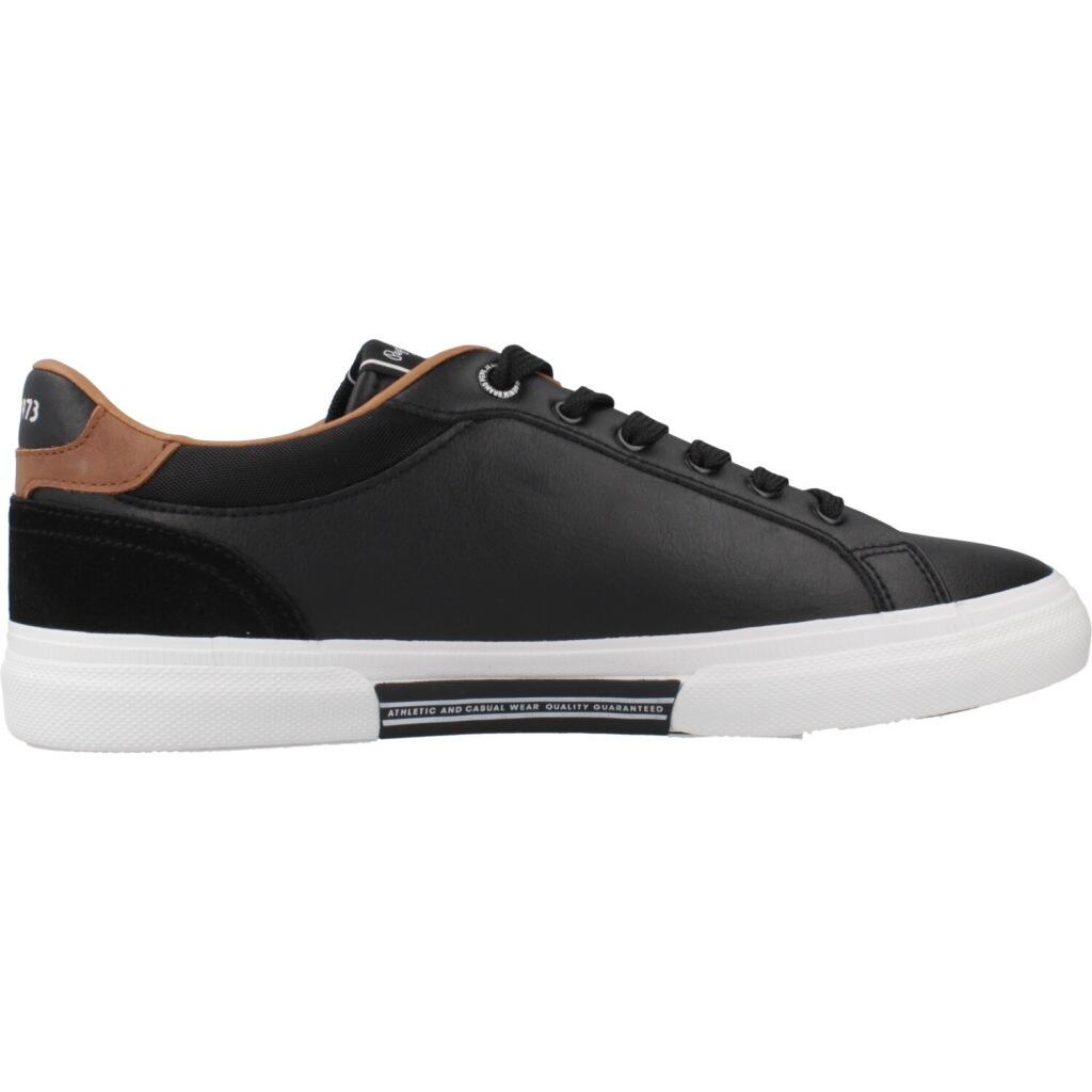 Scarpe Da Ginnastica Pepe Jeans Modello Kenton Court M Colore Nero 4/6