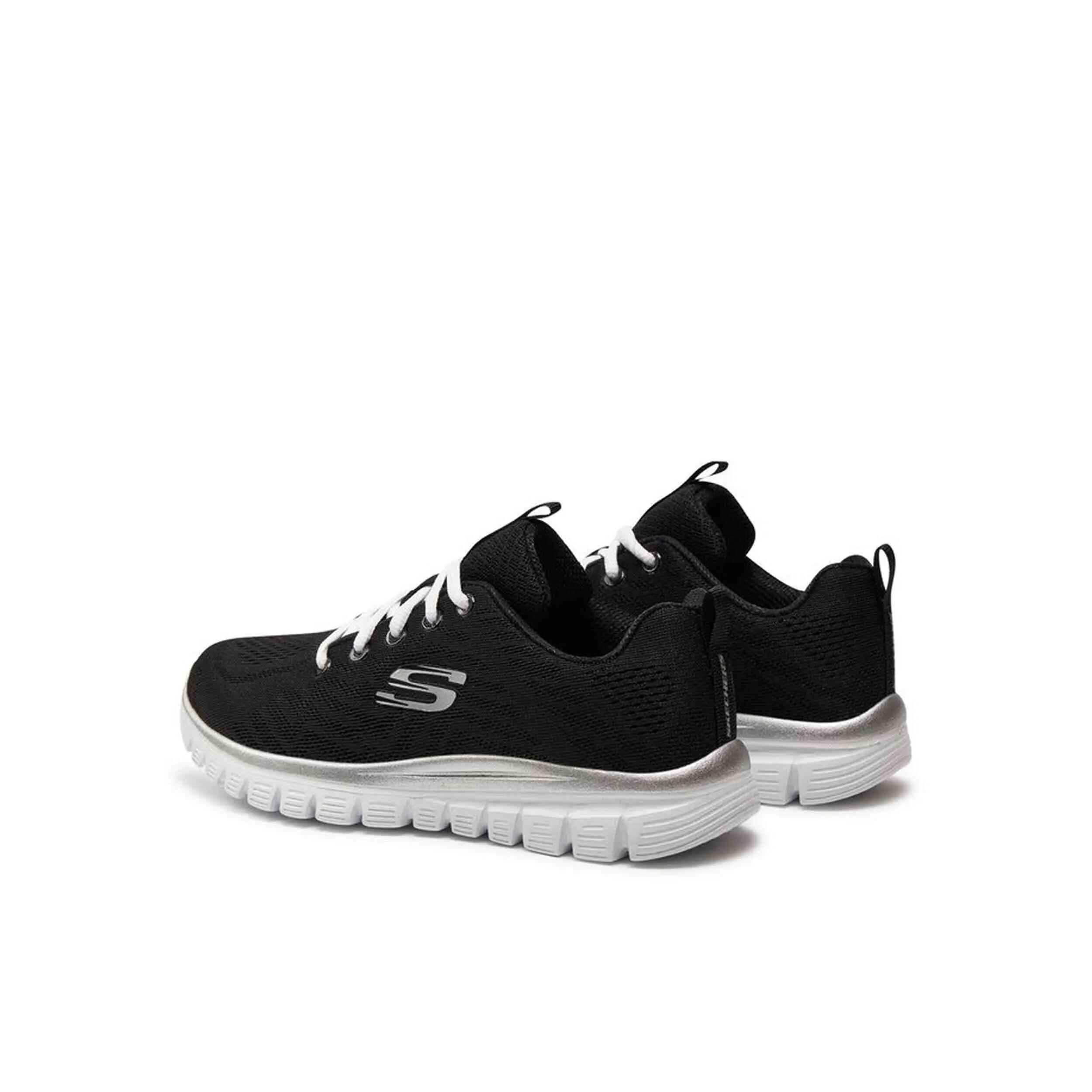 Zapatillas Skechers modelo 12615BKW para mujer 3/7