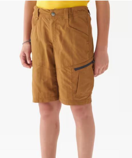 Tussen Particulieren - Wandelshort voor jongens MH500 bruin 14-15j - QUEC 2/6