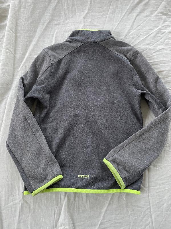 Entre Particuliers - Sous-pull de ski zippé chaud enfant gris 12j - WE 3/5