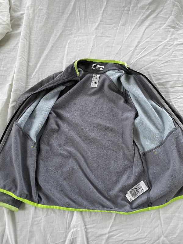 Entre Particuliers - Sous-pull de ski zippé chaud enfant gris 12j - WE 5/5