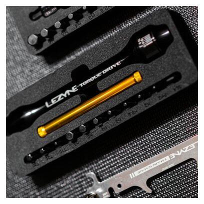 Coffret Clé Dynamométrique Lezyne TORQUE DRIVE Noir Or 5/6