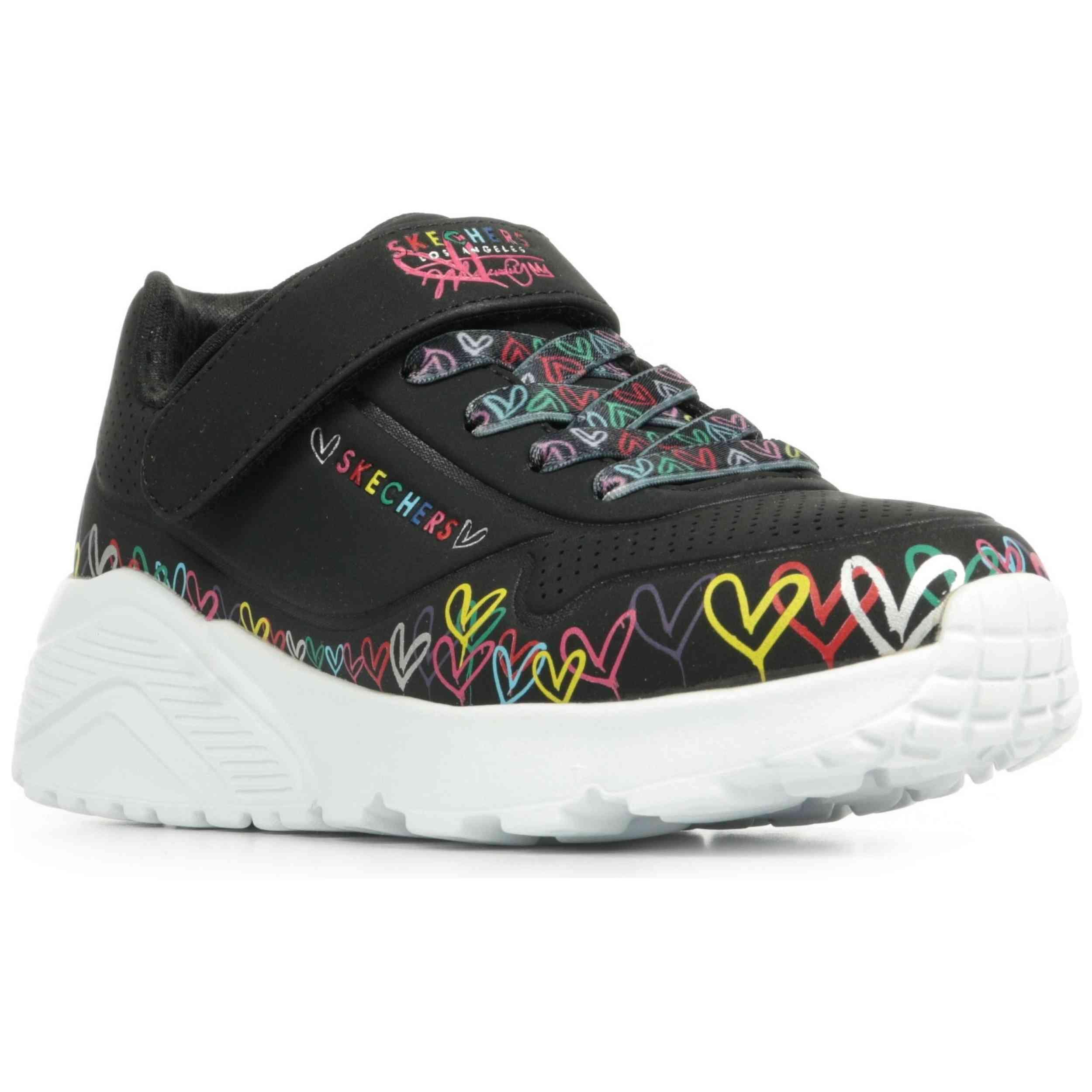 Baskets Skechers modèle 314091L-BKMT pour unisexe enfants 5/7
