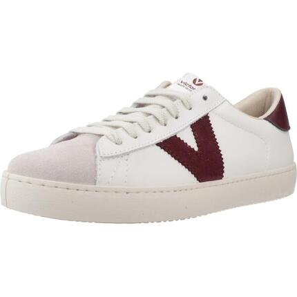 Zapatillas Mujer Victoria BerlÍn Piel & Serraje Burdeos