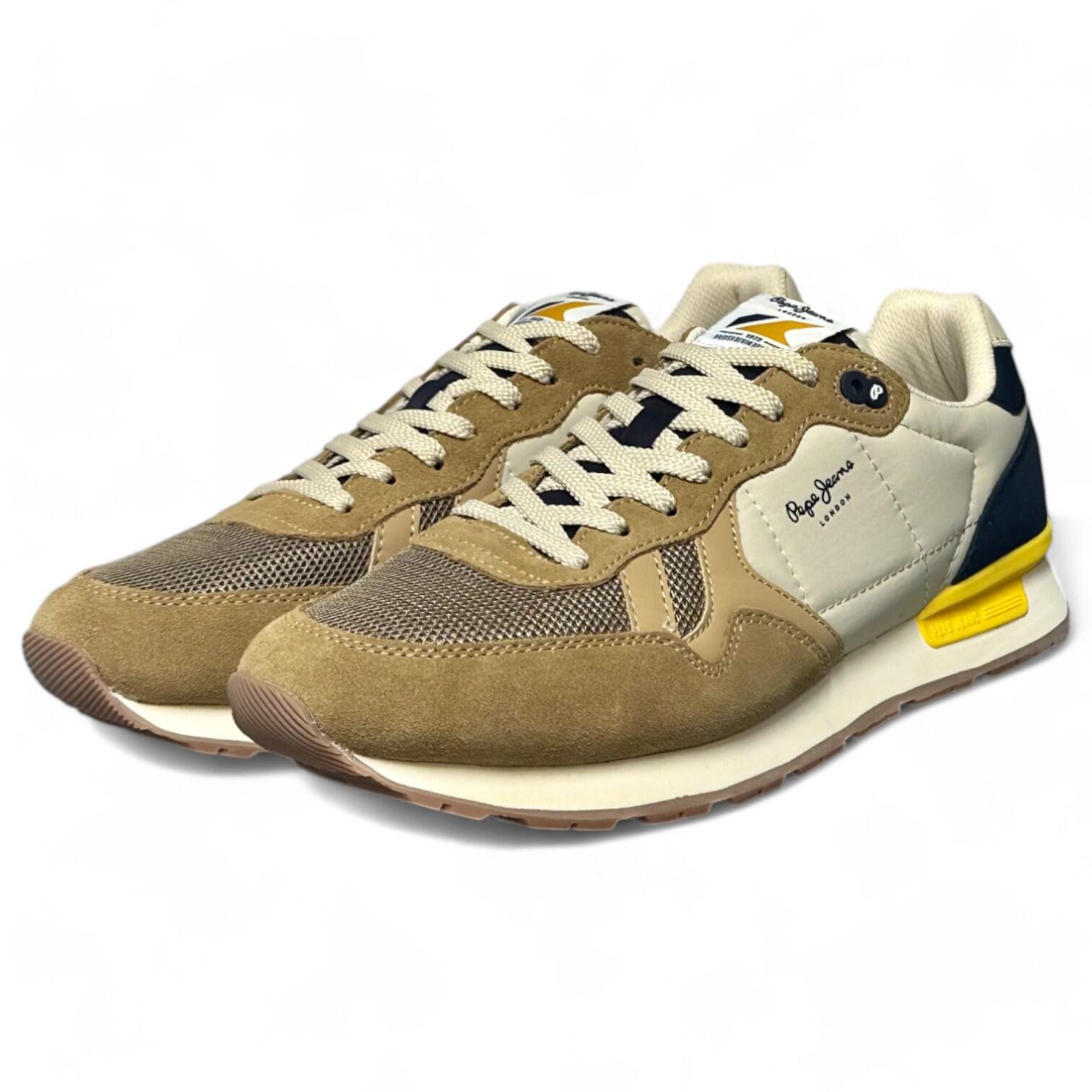 Zapatillas Pepe Jeans Brit Camp M PMS40030 Camel Beige 5/5